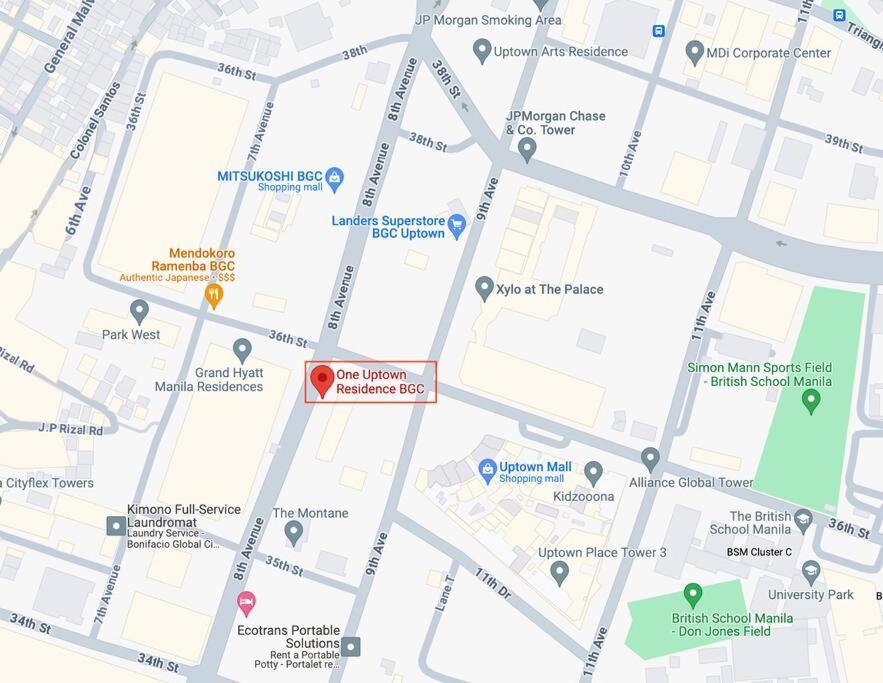 טאגיג One Uptown Residences Bgc מראה חיצוני תמונה